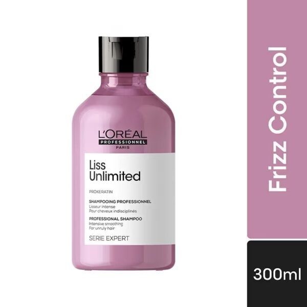 L'Oreal Professionnel Liss Unlimited Shampoo for Frizzy & Unruly Hair With Pro-Keratin