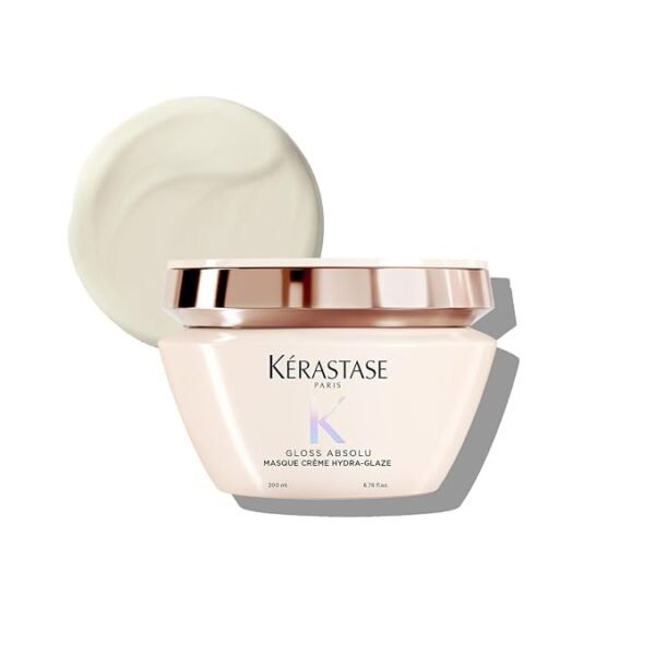 Kerastase Gloss Absolu Crème Anti-Frizz Mask For Bouncy, Glossy Hair