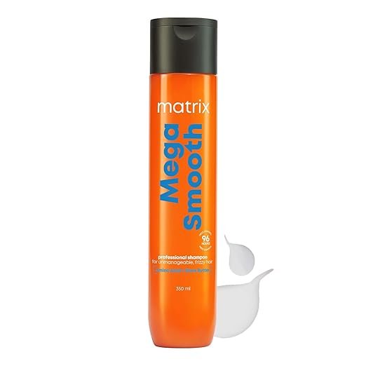 Matrix Mega Smooth Professional Shampoo with Shea Butter(350ml) 
