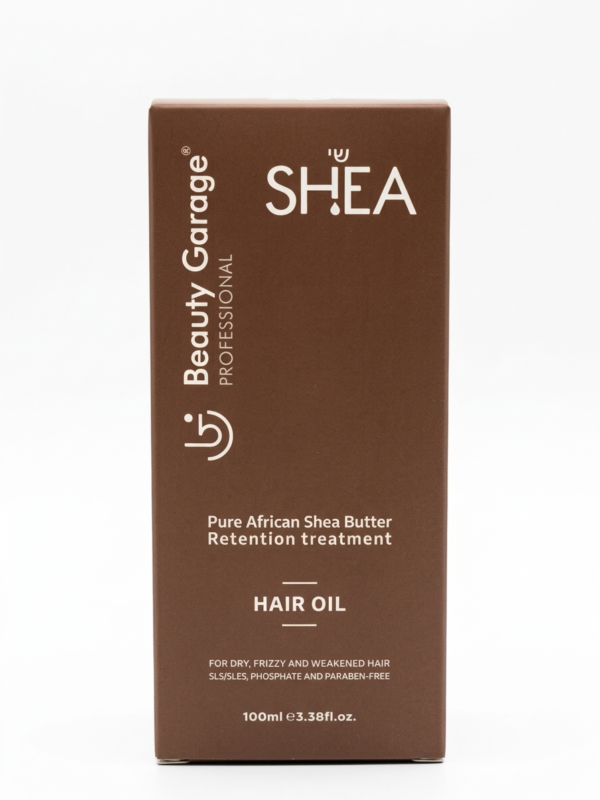 Beauty Garage Pure African Shea Butter Retention Treatment Hair Oil (100ml)