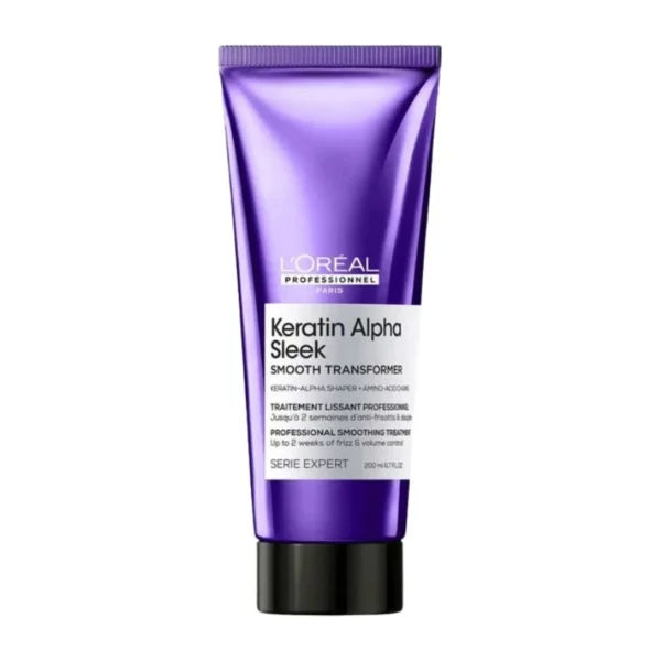 Loreal Professionnel Keratin Alpha Sleek Smooth Transformer 200ml