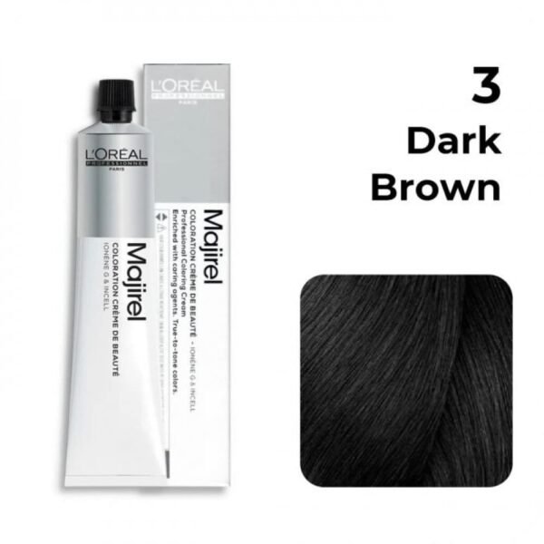 Loreal Professionnel Majirel 3.0 Dark Brown 100gm