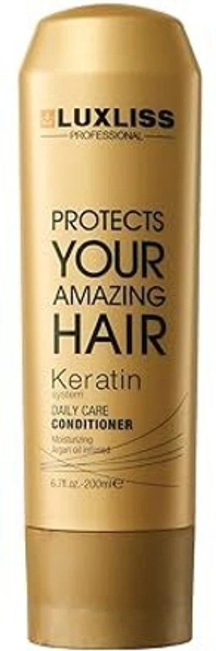 Luxliss Keratin Daily Care Conditioner 200 Millilitre Gold Edition (200 ml)
