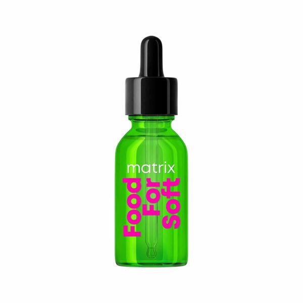 Matrix Food For Soft Hair Oil Serum for Dry, Britle Hair | 5x More Hydration | Protects from Heat Damage up to 230°C | With Hyaluronic Acid 30ml