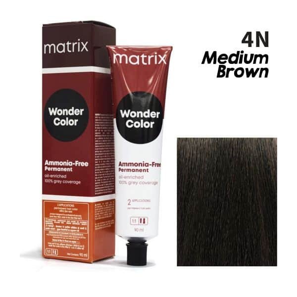 Matrix Wonder Color Ammonia Free 4N (Medium Brown)