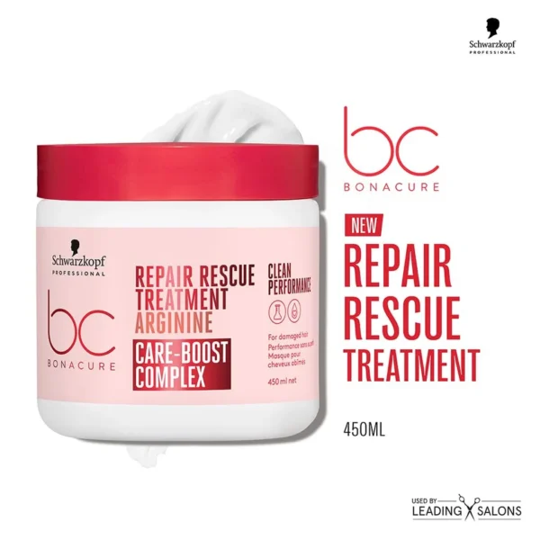 Schwarzkopf Professional BC Bonacure Repair Rescue Treatment with Arginine Masque (450ml)