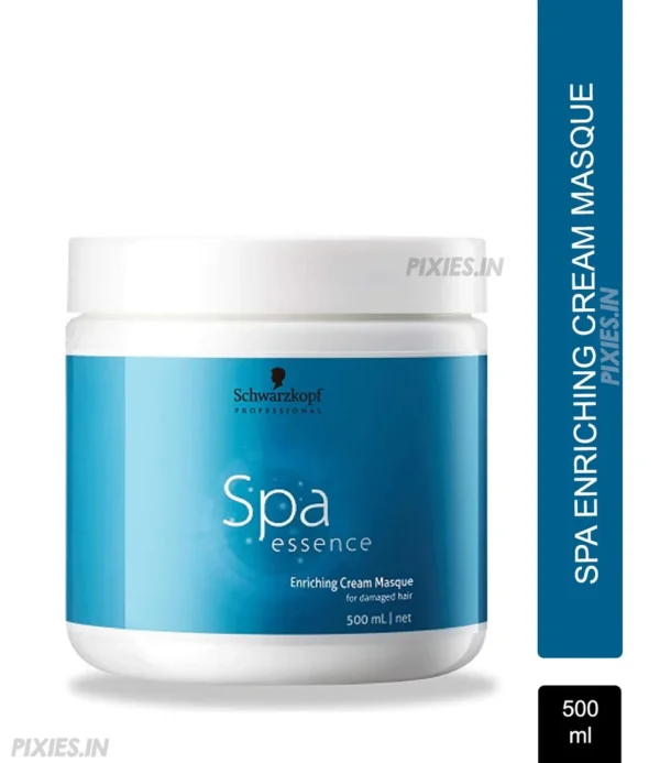 Schwarzkopf Professional Spa Essence Enriching Cream Masque for Damaged Hair (500ml)