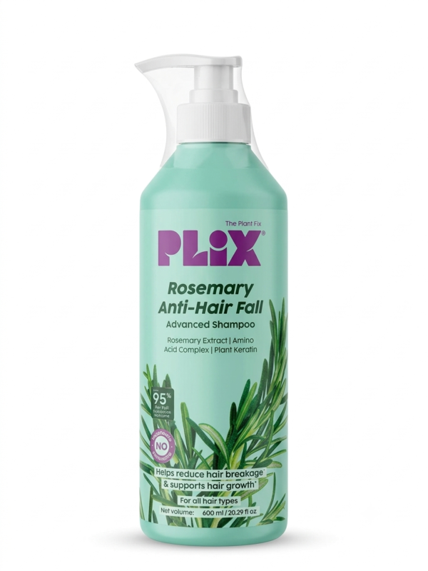 Plix The Plant Fix Rosemary Anti Hairfall Advanced Shampoo (600ml)