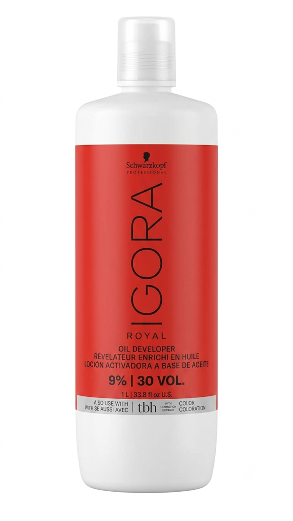 Schwarzkopf Professional Igora Royal 30 Volume 9% Color And Care Developer 1000ml