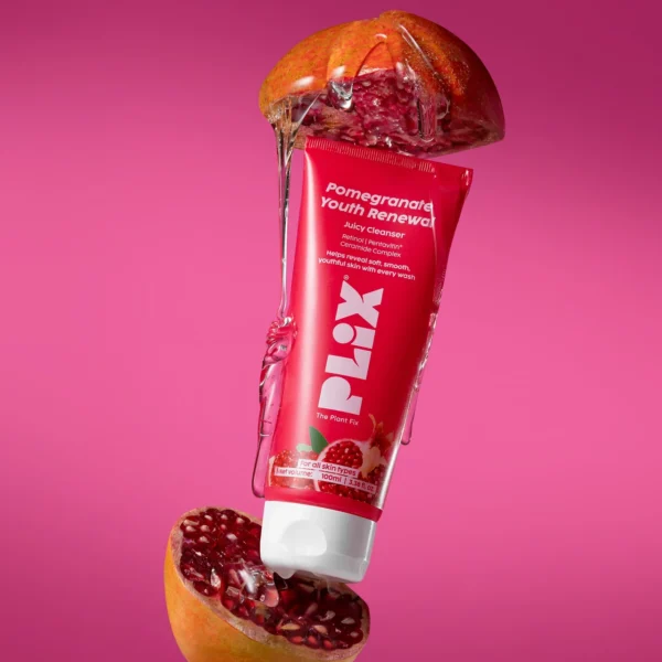 PLIX- THE PLANT FIX Pomegranate Youth Renewal Juicy Face Wash Cleanser